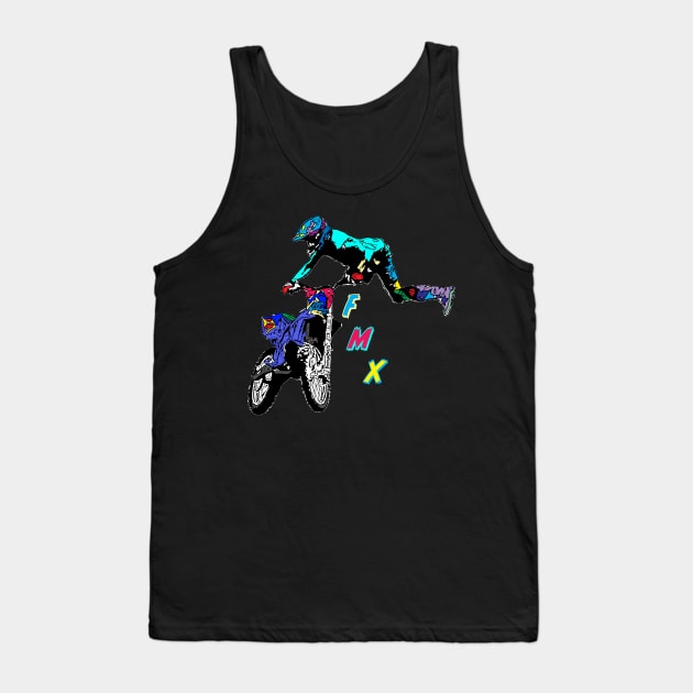 Motocross Racing T-Shirt Enduro T Shirt Supercross Brap FMX Tank Top by rickylabellevie